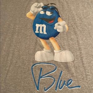 M&M’s 2011 T Shirt Blue Candy Men’s L